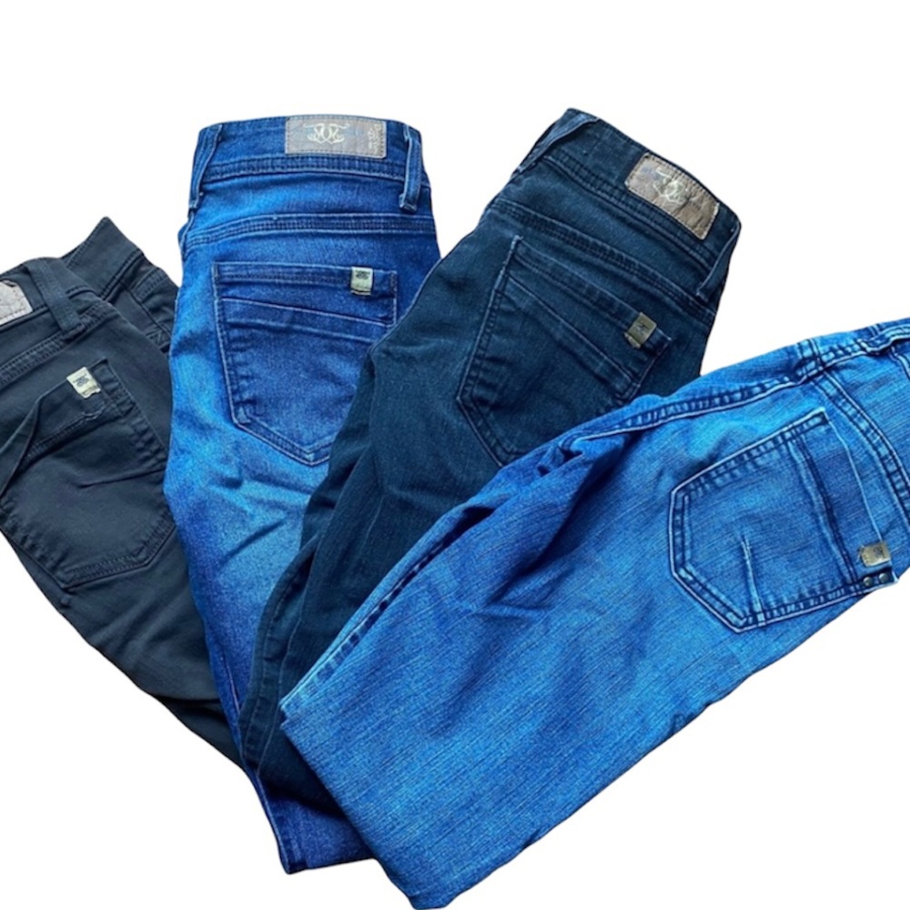 Lot 4 Pairs Devine Rights of Denim Skinny Jeans 24
